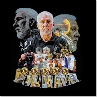 Gregg Popovich Trophy Posters and Art
